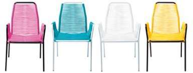 Chaise design de jardin avec accoudoirs Bamako