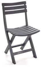 Chaise de jardin pliante en plastique