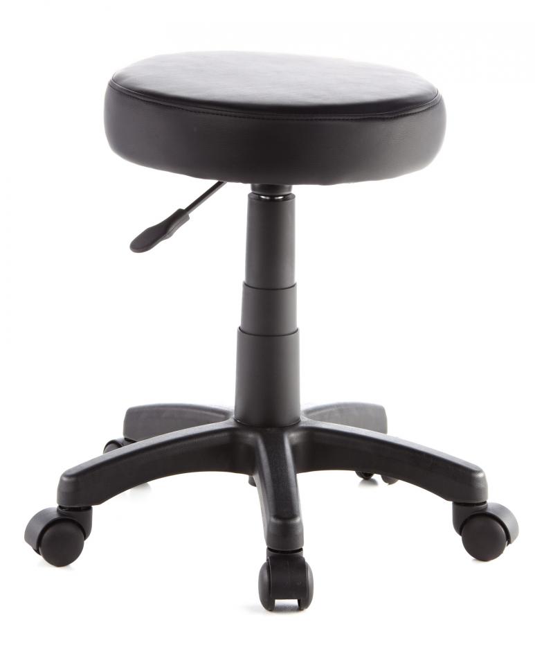 Tabouret technique/Tabouret à roulettes DISC noir