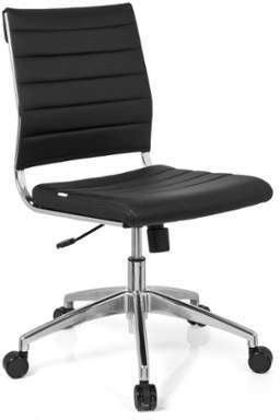 Chaise de bureau / Chaise pivotante TRISHA simili