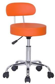 Tabouret de travail OBERKAMPF V2 Orange