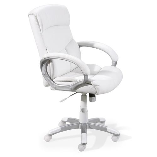 Fauteuil de bureau ergonomique coloris blanc desig