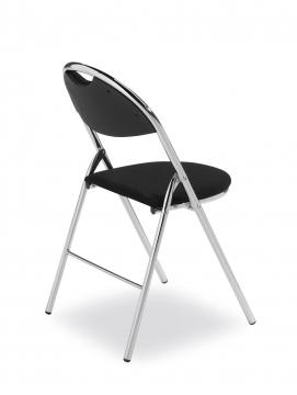 Chaise Pliante Accrochable rouge, noir, bleu