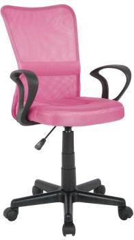 Chaise de bureau rose H-298F-2/2109