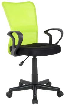 Chaise de bureau vert/noir H-298F-2/2119