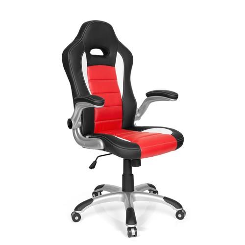 Chaise gaming / Chaise de bureau RACER SPORT rouge