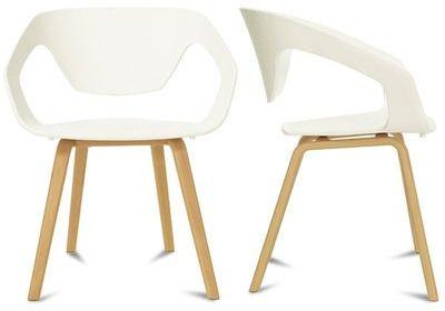 Lot de 2 chaises design scandinave Danwood