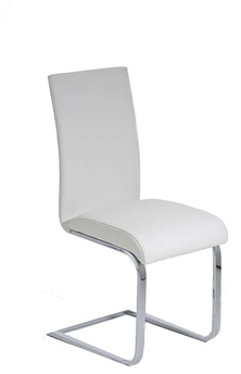 CLP Chaise de salle à manger Ellen metal blanc 48