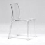Chaise empilable JEWEL / Transparent