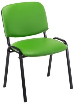 CLP Chaise design Ken metal vert 44 cm
