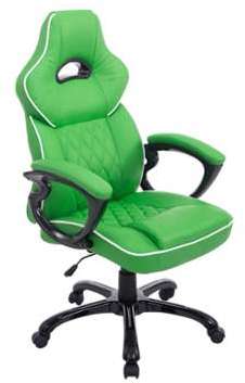 CLP Chaise de bureau BIG XXX plastique vert réglab