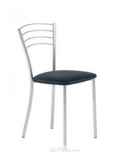 Chaise de cuisine imitation cuir roma.