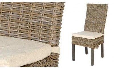 Chaise Kansas En Rotin - Casita - Casita