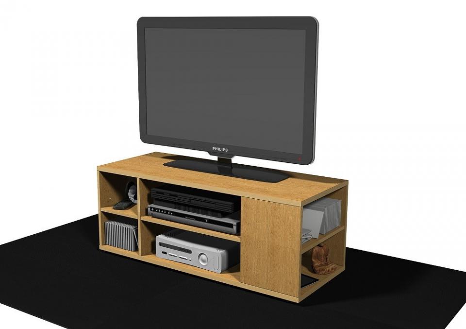 Meuble TV-Hifi-Video 90 cm WILL