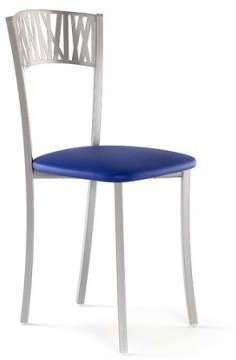 Chaise de cuisine en métal Claudia