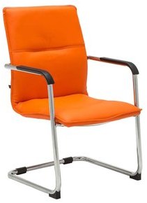 CLP Chaise Seattle metal orange 40 cm