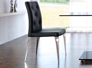 Chaises design Valeur Noir VENDU PAR 2 - Chaise de
