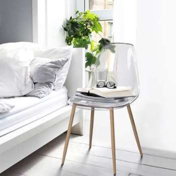 Lot de 4 chaises scandinaves CHARLTON - couleur -
