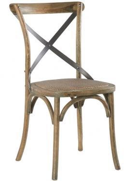 Chaise bistrot chêne