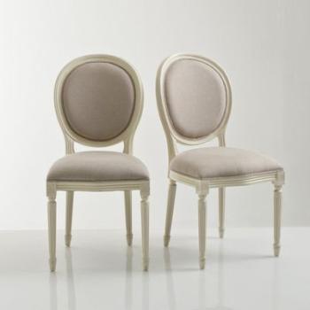 Chaise médaillon, lot de 2, Nottingham - La Redout