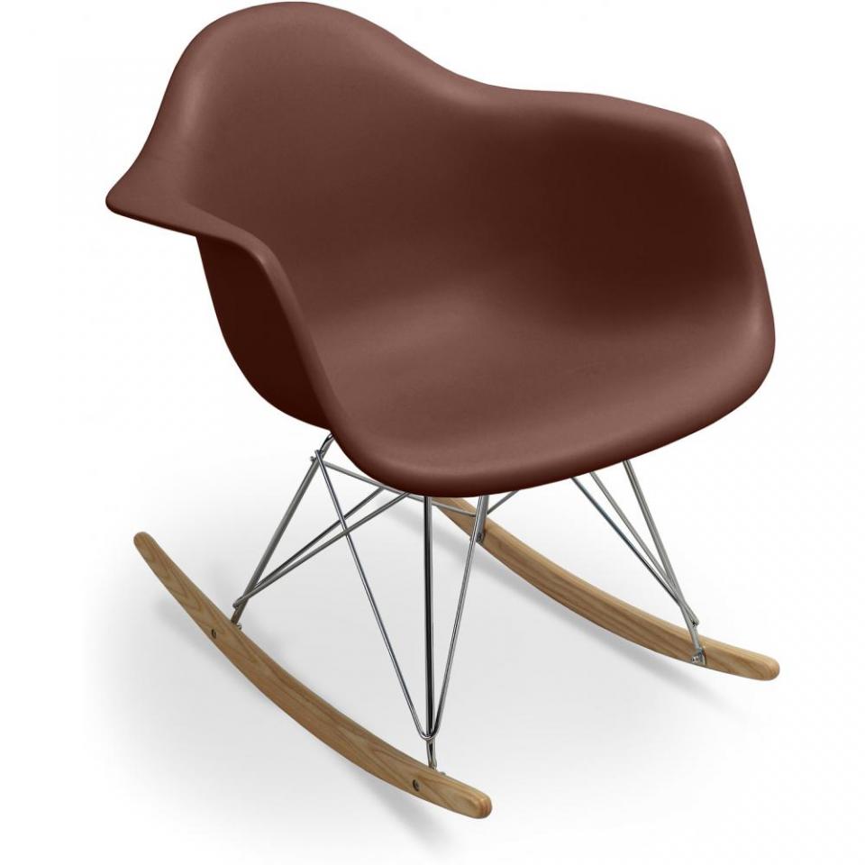 Chaise à bascule Balance - Polypropylène Matt Choc