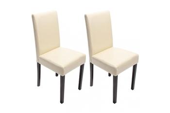 Chaise de salle à manger lot de 2 VENIZIA pieds fo