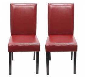 Chaise de salle à manger lot de 2 VENIZIA pieds fo