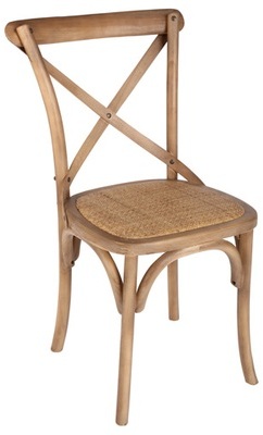 Chaise de bistrot Lusel - Bois