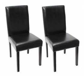 Chaise de salle à manger lot de 2 VENIZIA pieds fo