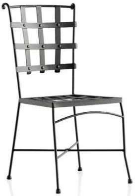 CHAISE EN FER FORGE GENOVA SF-133