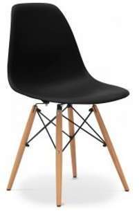 Chaise Design - DSW Noire Inspirée Eiffel par Eames Chaise Design - DSW Noire