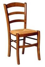 CHAISE EN BOIS ET PAILLE BRESSANE 2