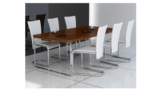 Lot de 6 chaises de salle à manger ou salle datte