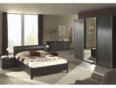 Chambre à coucher complète pour adulte coloris chê