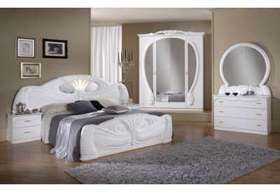 Chambre complète Paola blanche Chambre complète Paola blanche
