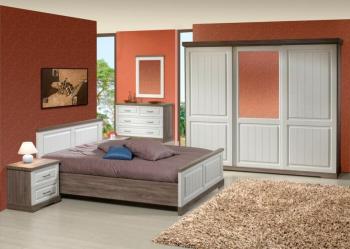 Chambre adulte complète contemporaine ANNE