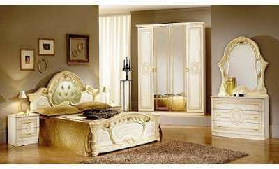 Chambre complète Sarah capitonné beige Chambre complète Sarah capitonné