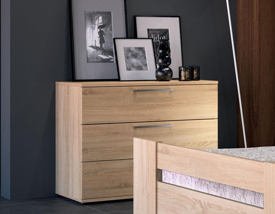 Chambre adulte contemporaine complète SANNA 2