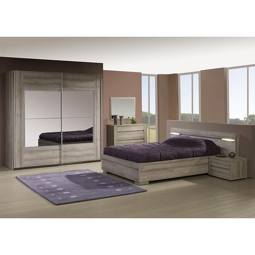 Chambre complète lumineuse contemporaine CHARLOTTE