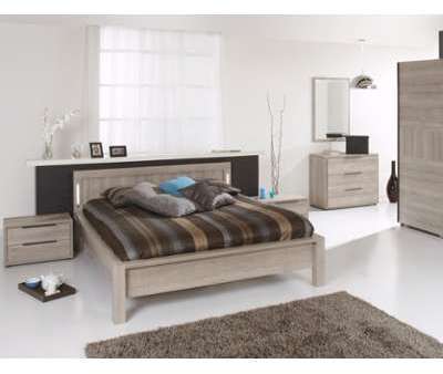 Chambre contemporaine couleur chêne naturel RICHAR