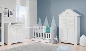 Chambre complète bébé collection mobilier provence Chambre complète bébé collection