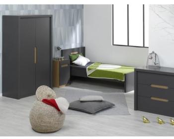 Chambre enfant Milo Anthracite Chambre enfant Milo Anthracite