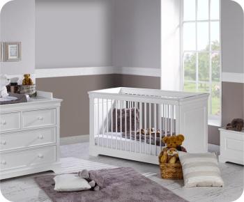 Mini-chambre Bébé Mel Blanche