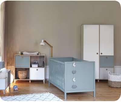 Chambre Bébé Complète Perle Bleu Aqua Chambre Bébé Complète Perle