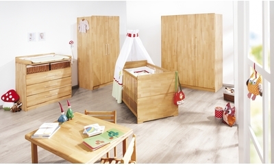 Chambre bébé complète Natura, armoire 2 portes, ét