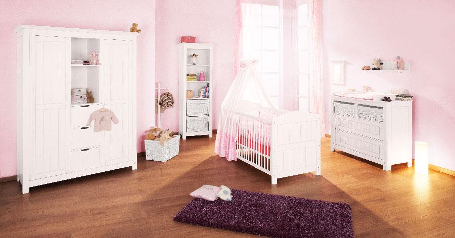 Chambre bebe Nina, lit, commode extra large, grand