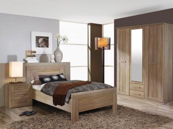 Chambre complète ULRICH 90x200 cm sonoma Chambre complète ULRICH 90x200