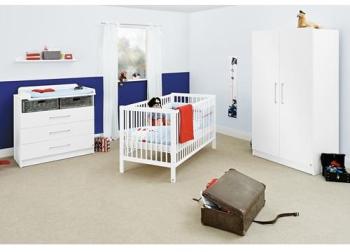 Chambre bébé complète Lit Commode Armoire Florentina Chambre bébé complète Lit