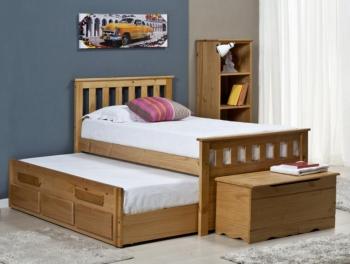 Lit enfant 90 x 190 cm avec lit dappoint, Capitai
