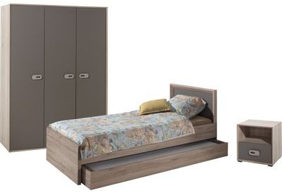 Ensemble complet 4 pièces pour chambre moderne ave